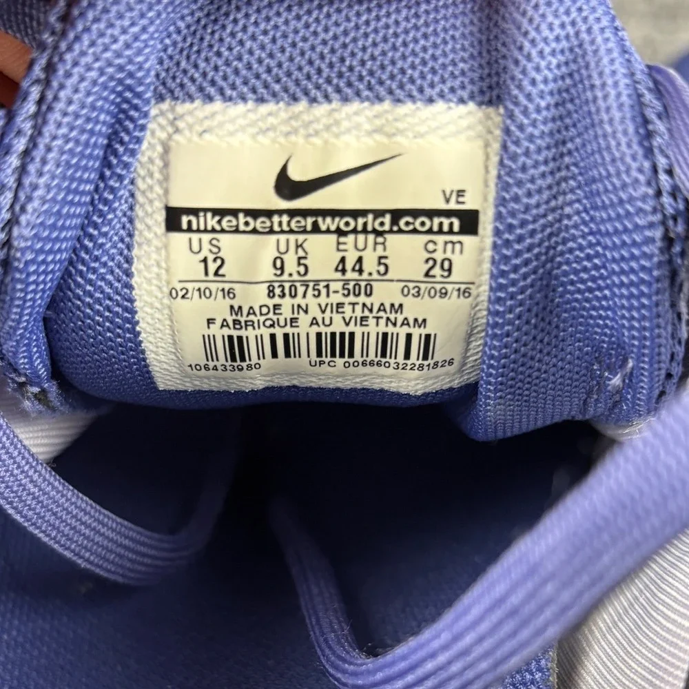 Nike Flex Experience RN 5 Running Shoes 830751-500 Size 12 Blue Pink Black